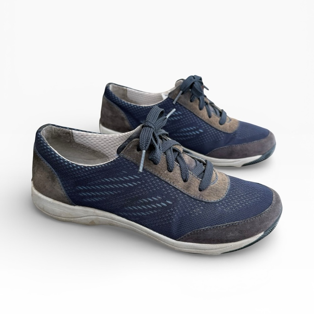 Dansko Hayes Women's Lace Up Comfort Sneakers Navy Grey EU 38 US 7.5 - 8 - Picture 15 of 15